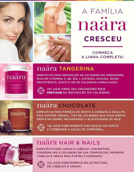 Naara Colágeno Chocolate 270g
